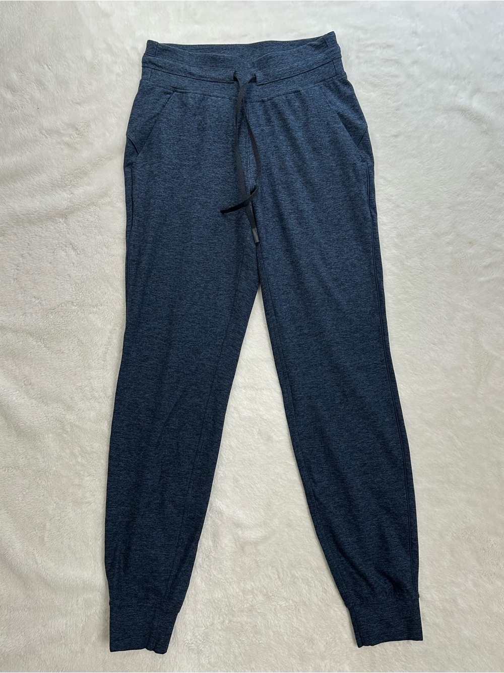 Lululemon Ready to Rulu Jogger 29" Heathered True Navy Black Size 4